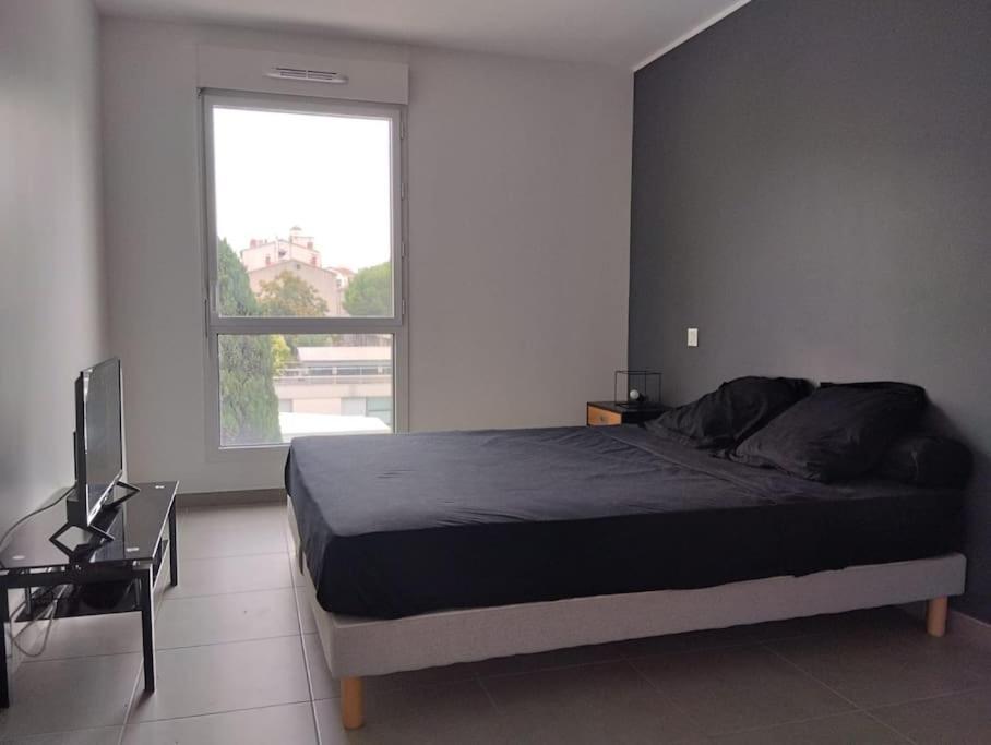 Appartement T3 Gare St Rock Montpellier Eksteriør bilde