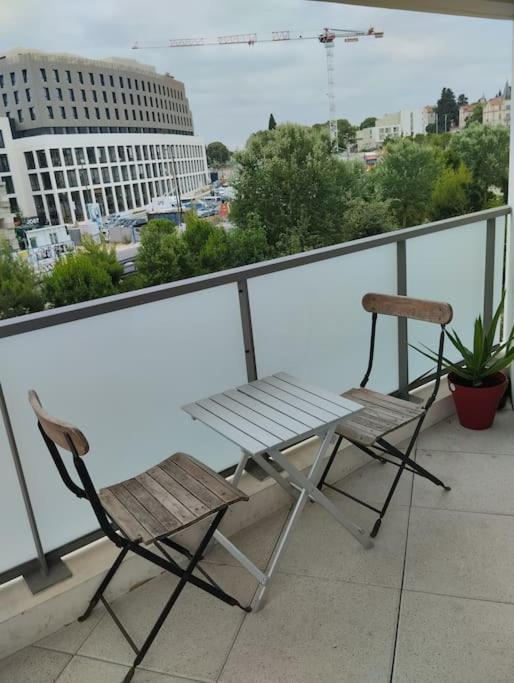 Appartement T3 Gare St Rock Montpellier Eksteriør bilde